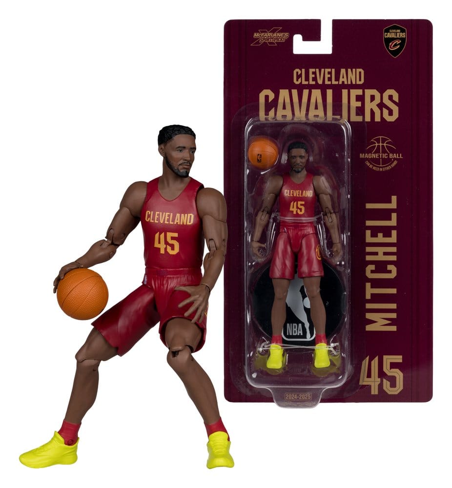 NBA SportsPicks Actionfigur Donovan Mitchell (Cleveland Cavaliers) 15 cm