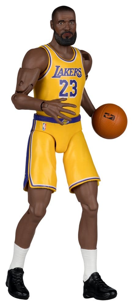NBA SportsPicks Actionfigur Lebron James (Los Angeles Lakers) 16 cm
