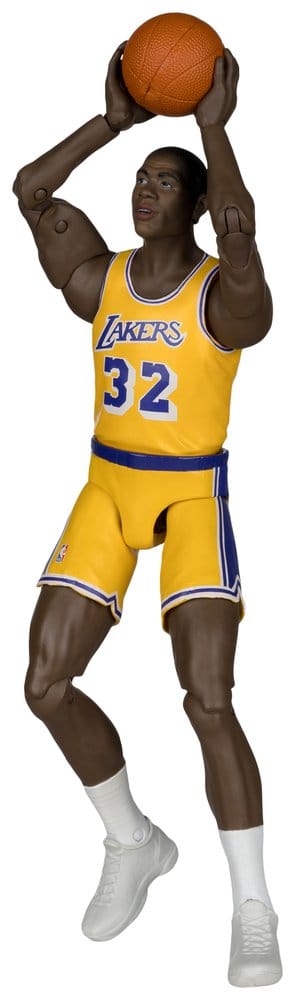 NBA Legends Series Actionfigur Earvin "Magic" Johnson (Los Angeles Lakers) 15 cm