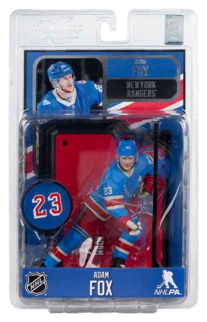 NHL McFarlane SportsPicks Actionfigur Adam Fox (New York Rangers Centennial) 18 cm