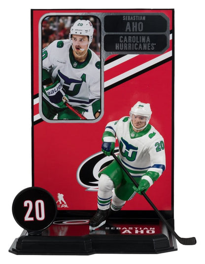 NHL McFarlane SportsPicks Actionfigur Sebastian Aho (Hartford Whalers Retro) 18 cm