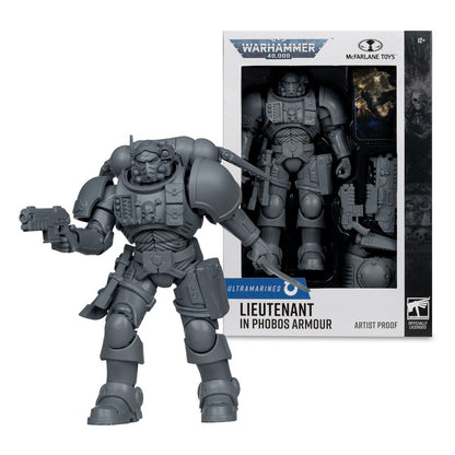 Warhammer 40,000 Actionfigur Lieutenant in Phobos Armor (Ultramarines) (Artist Proof) 18 cm