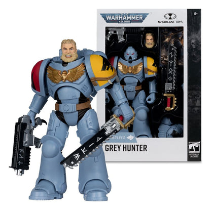 Warhammer 40,000 Actionfigur Grey Hunter (Space Wolves) 18 cm