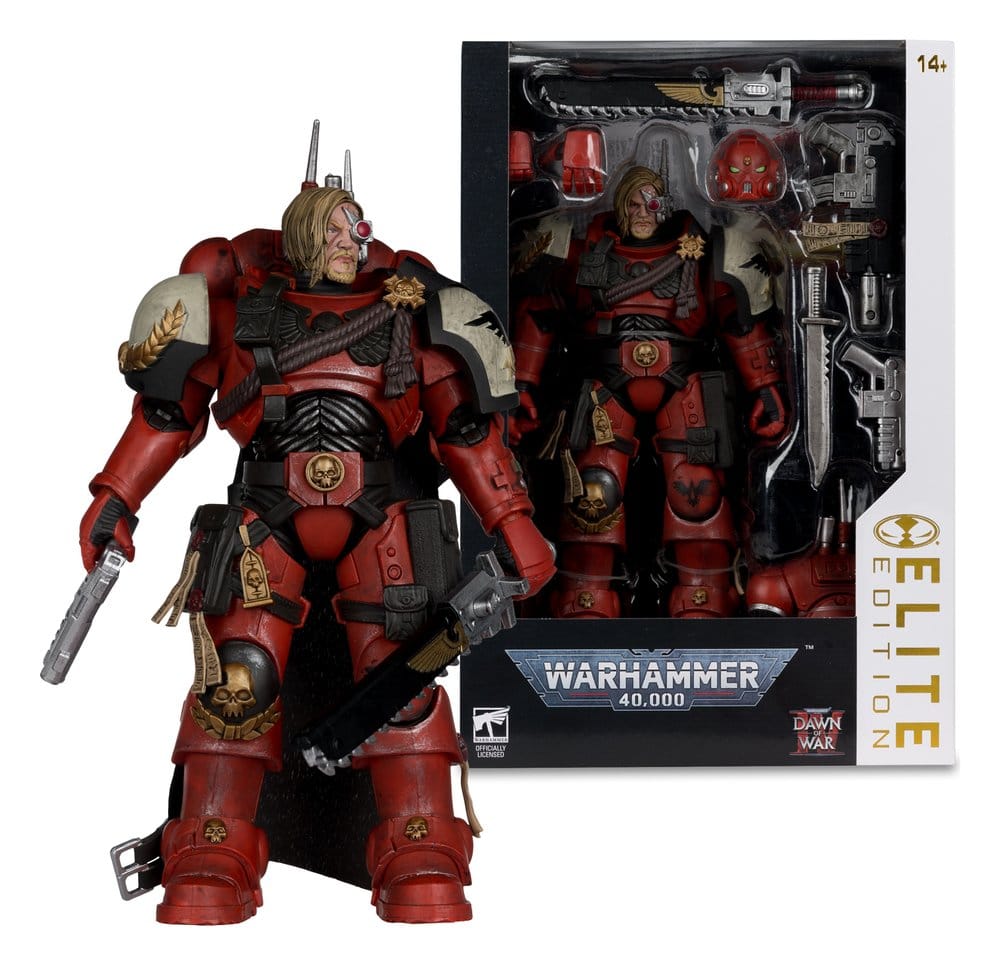 Warhammer 40.000 Dawn of War McFarlane Elite Edition Actionfigur Captain Cyrus (Dawn of War 4) 20 cm