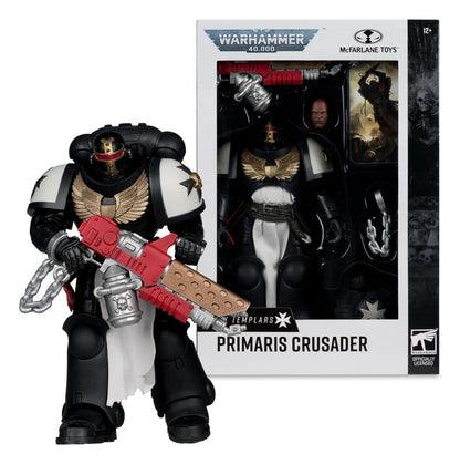 Warhammer 40,000 Actionfigur Primaris Crusader (Black Templars) 18 cm