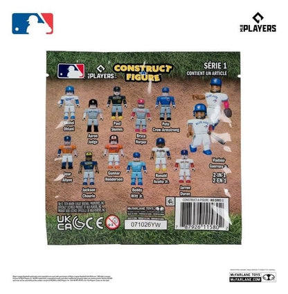 MLB McFarlane Sports Construct-a-Figure Series 1 Minifigur Blind Bag 5 cm Sortiment (36)