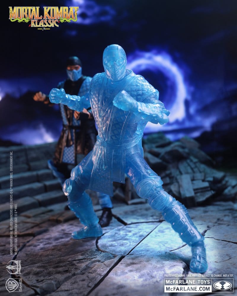 Mortal Kombat Klassic Actionfigur Sub-Zero (Ice Clone) 18 cm