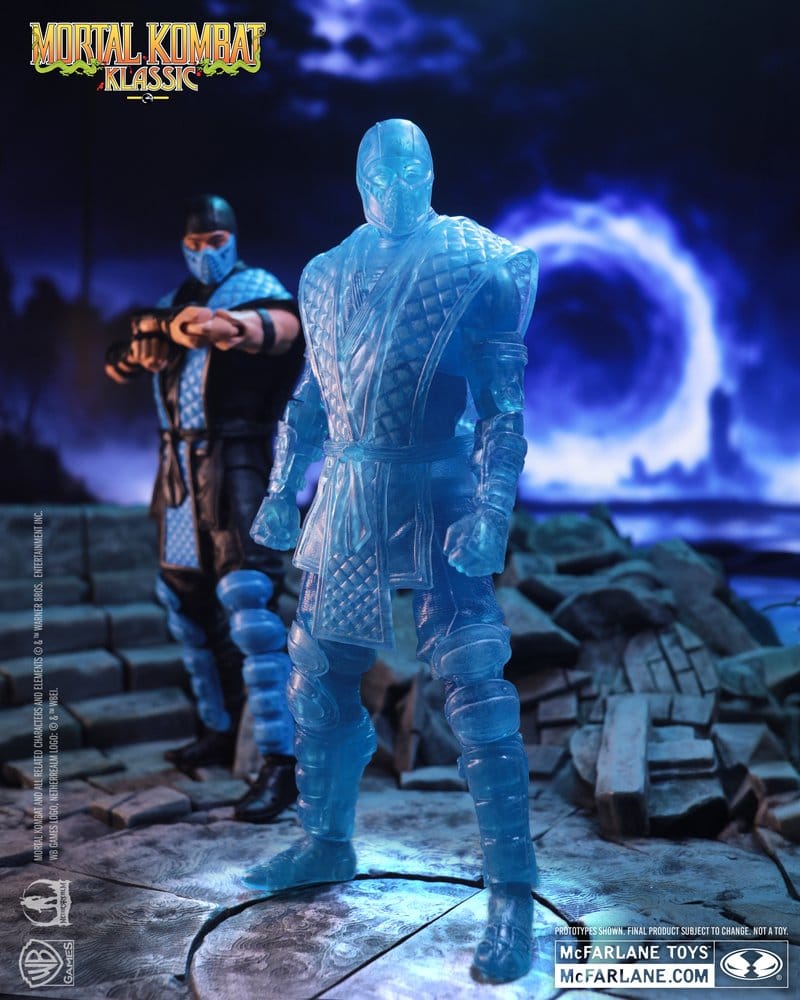 Mortal Kombat Klassic Actionfigur Sub-Zero (Ice Clone) 18 cm
