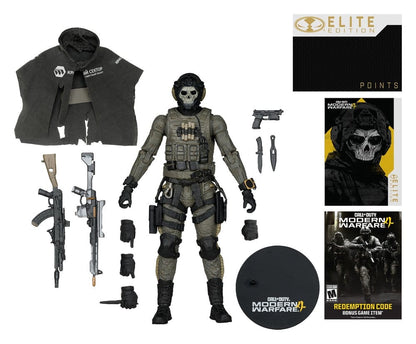Call of Duty McFarlane Elite Edition Deluxe Actionfigur Ghost (Call of Duty: Modern Warfare 4) #19 18 cm