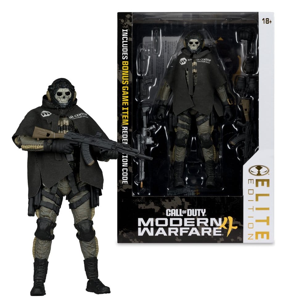Call of Duty McFarlane Elite Edition Deluxe Actionfigur Ghost (Call of Duty: Modern Warfare 4) #19 18 cm