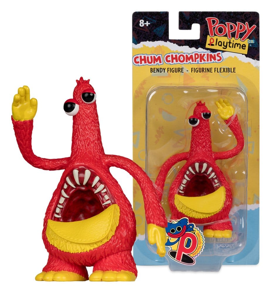 Poppy Playtime Bendables Actionfigur Chum Chompkins 11 cm