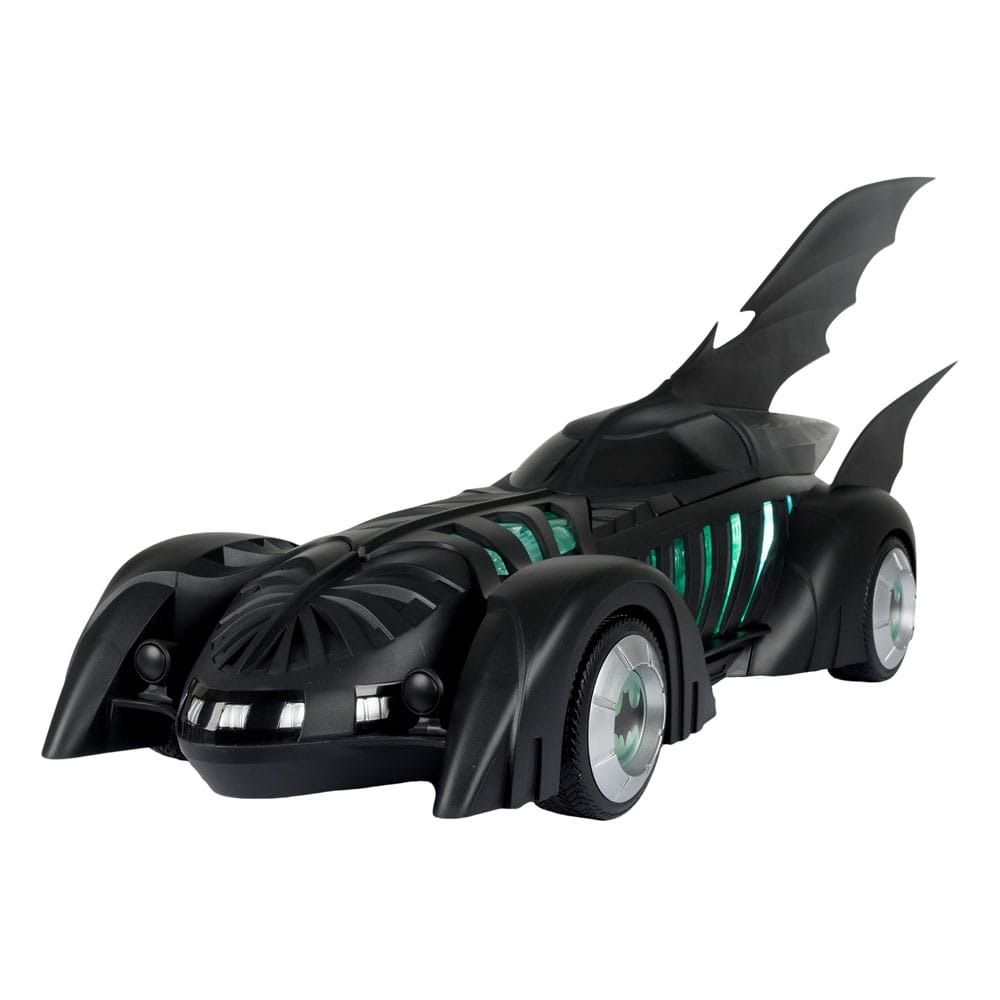 Batman Forever DC Multiverse Actionfigur mit Fahrzeug Alfred Pennyworth & Batmobile (Gold Label) 79 cm