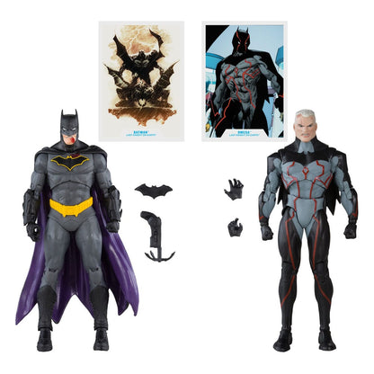 DC Collector Actionfiguren 2er-Pack Omega (Unmasked) & Batman (Bloody)(Gold Label) 18 cm