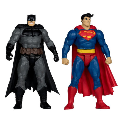 DC Direct Page Punchers Actionfiguren 4er-Pack Batman & Son of Batman & Superman & Joker 7 cm