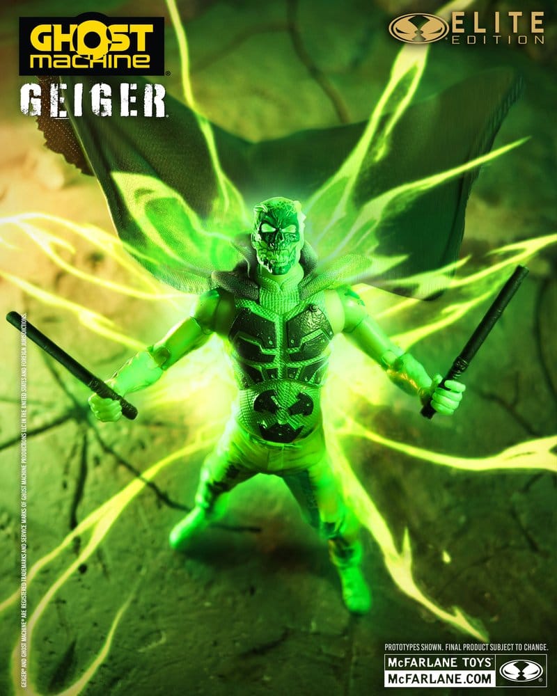Ghost Machine McFarlane Elite Edition Deluxe Actionfigur Geiger 18 cm