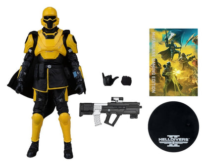Helldivers II McFarlane Gaming Edition Actionfigur T4-40 Gold Eagle 18 cm