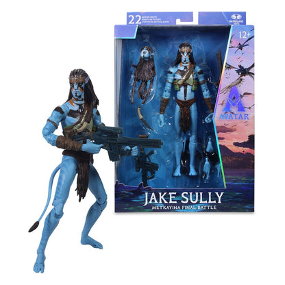Avatar: Fire and Ash Actionfigur Jake Sully (Metkayina Final Battle) 18 cm