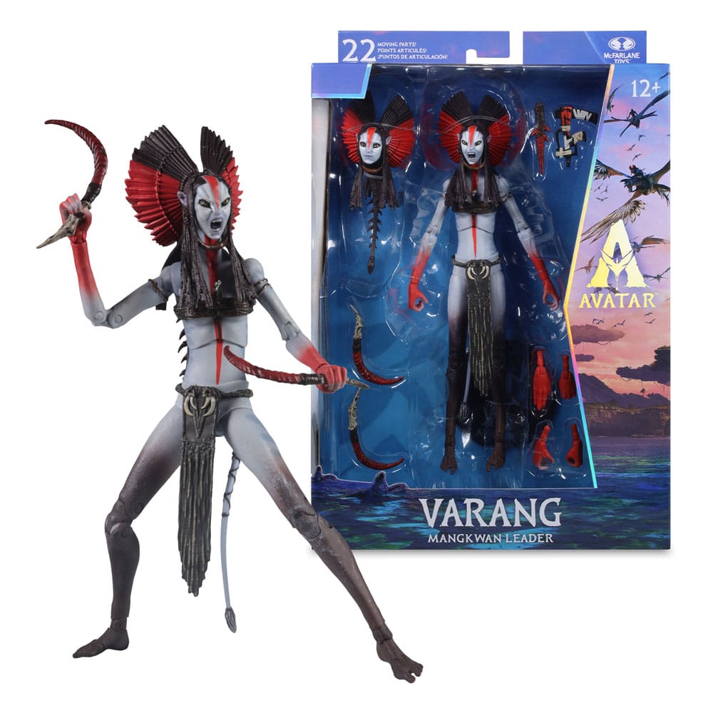 Avatar: Fire and Ash Actionfigur Varang (Mangkwan Leader) 18 cm