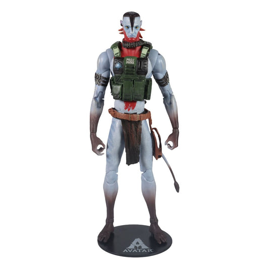 Avatar: Fire and Ash Actionfigur Recom Quaritch (Ash Warrior) 18 cm