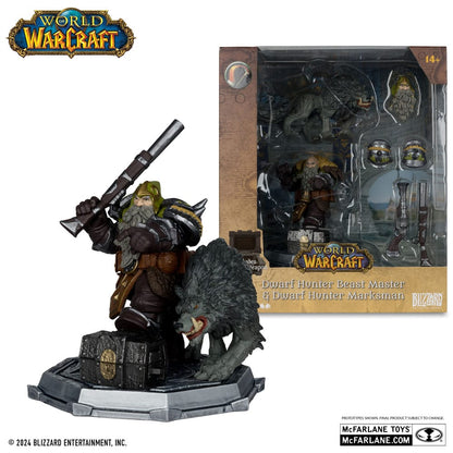 World of Warcraft Actionfiguren Dwarf Hunter & Pandaren 15 cm Sortiment (8)