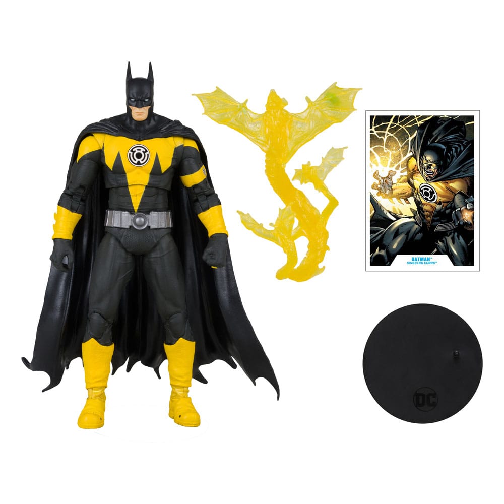 DC Multiverse Actionfigur Batman (Sinestro Corps)(Gold Label) 18 cm