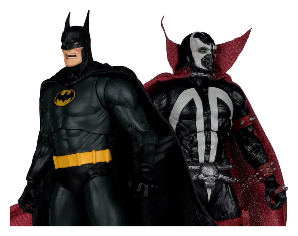 DC Multiverse McFarlane Collector Edition Actionfiguren 2er-Pack Batman & Spawn (Gold Label) 18 cm