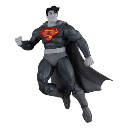 DC Multiverse Actionfigur Superman (The Dark Knight Returns) (Black & White Accent Edition) (Gold Label) 18 cm