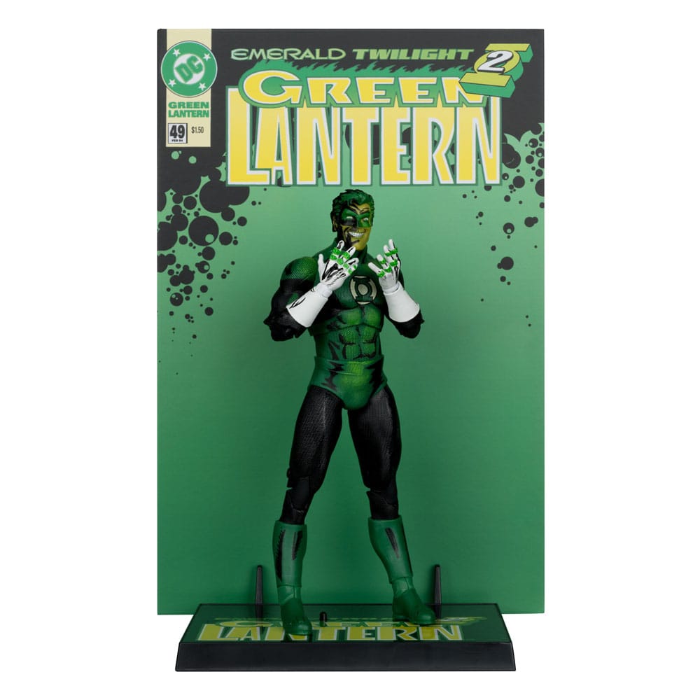 DC Multiverse McFarlane Cover Recreations Actionfigur Green Lantern (Emerald Twilight) (Gold Label) 18 cm