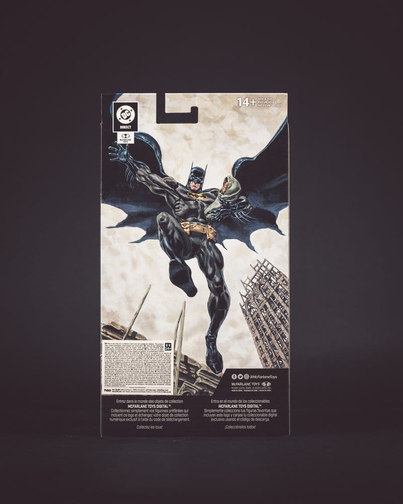 DC Direct McFarlane Toys Digital Actionfigur Batman (No Man's Land) (Platinum Edition) 18 cm