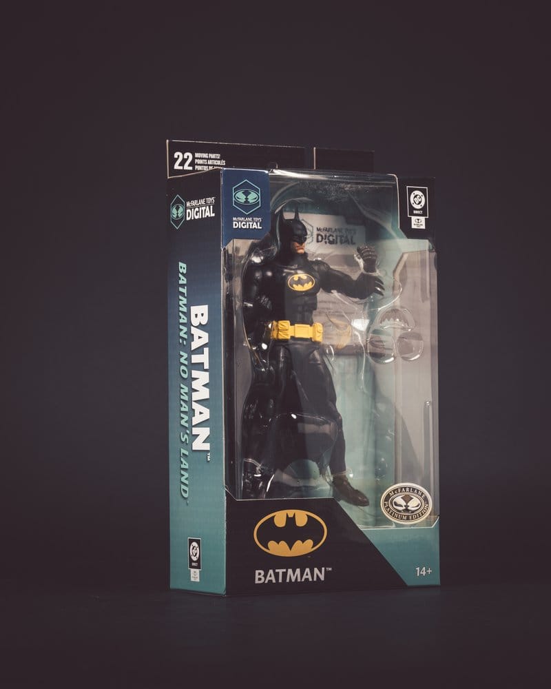 DC Direct McFarlane Toys Digital Actionfigur Batman (No Man's Land) (Platinum Edition) 18 cm