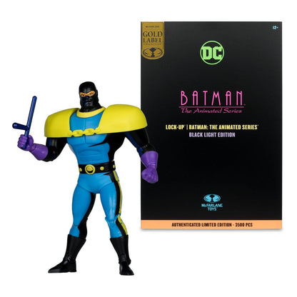 Batman: The Animated Series DC Direct Build-A Actionfigur Wave 5 Lock-Up Black Light Edition (Gold Label) 15 cm