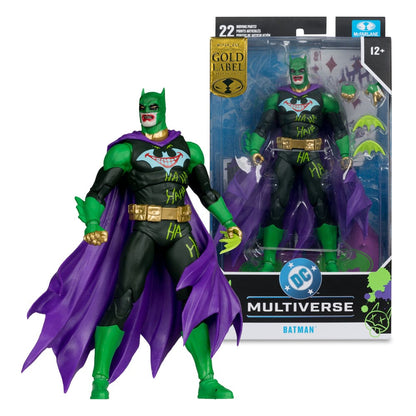 DC Multiverse Actionfigur Batman (Joker War) (Jokerized) (Gold Label) 18 cm