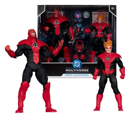 DC Multiverse Actionfiguren 2er-Pack Atrocitus and Red Lantern Corps (Green Lantern) 18 cm