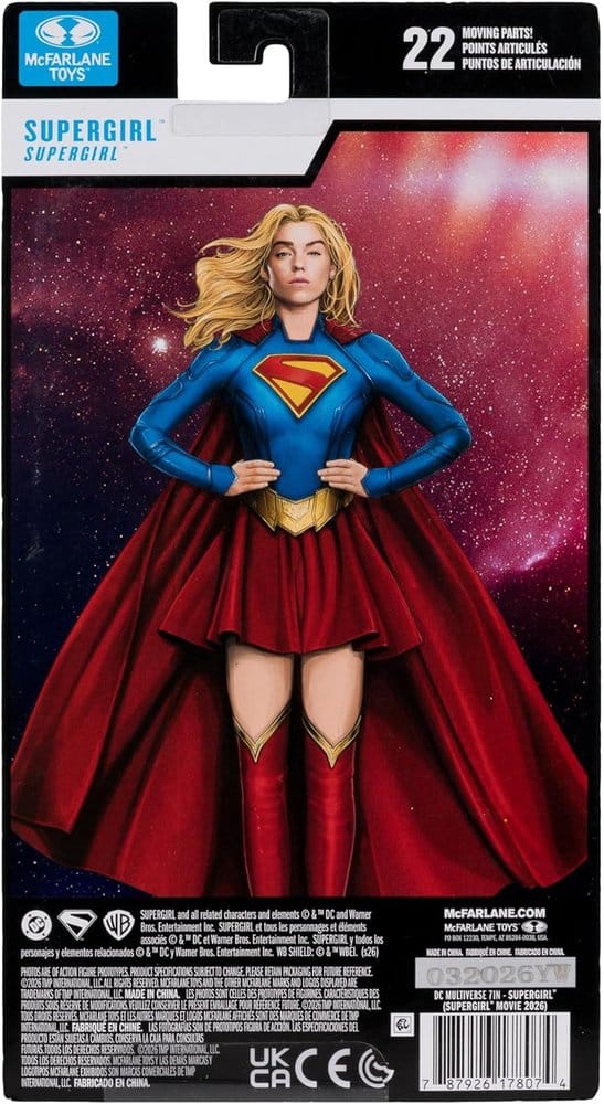 DC Multiverse Actionfigur Supergirl (Hero Costume) (Supergirl Movie 2026) 18 cm
