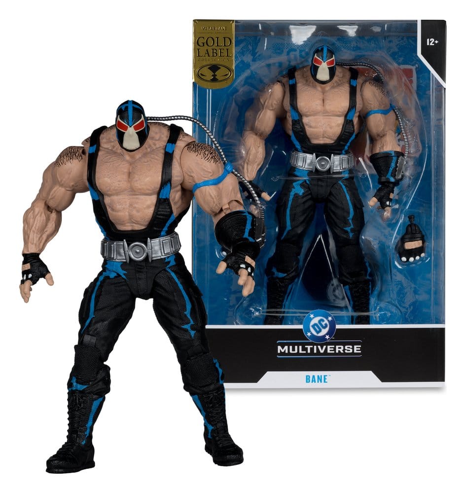 DC Multiverse Mega Actionfigur Bane (Knightfall) (Gold Label) 24 cm