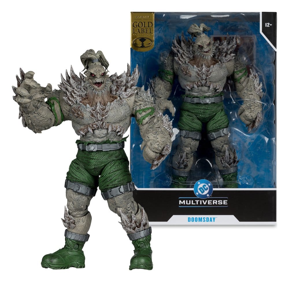 DC Multiverse Mega Actionfigur Doomsday (Death of Superman) (Gold Label) 24 cm
