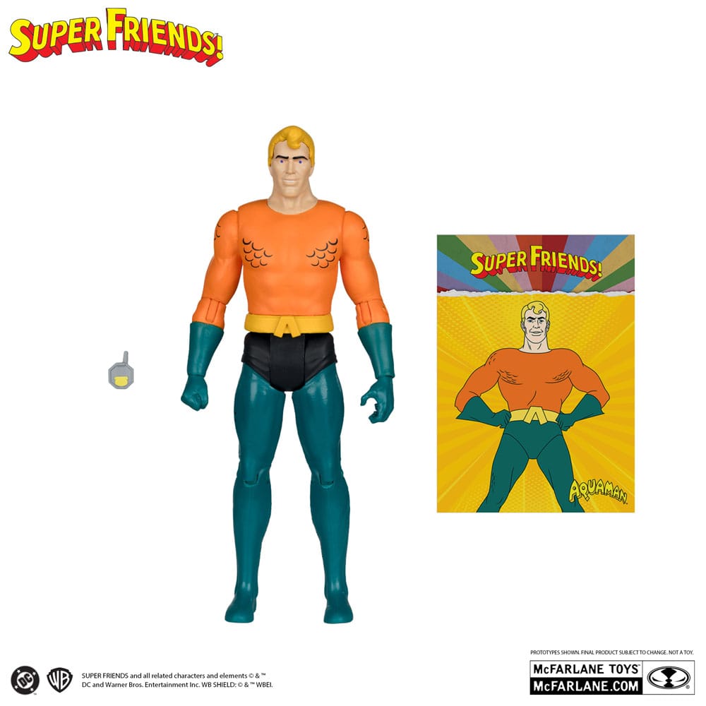 DC Retro Super Friends Actionfigur Aquaman 15 cm