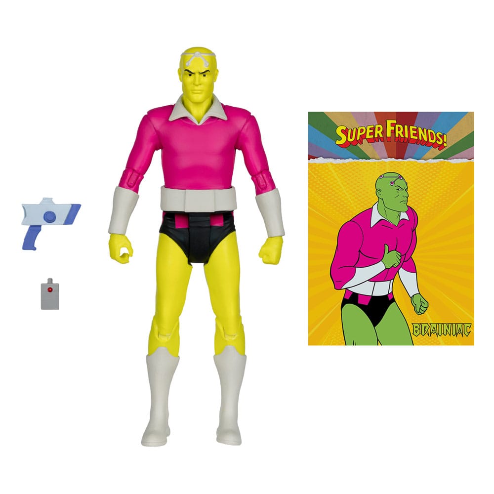 DC Retro Super Friends Actionfigur Brainiac 15 cm