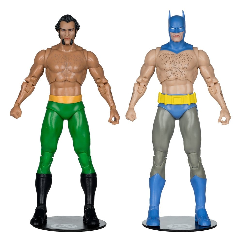 DC Multiverse McFarlane Elite Edition Actionfiguren 2er-Pack Batman vs Ra's al Ghul (Batman #244) (Gold Label) 18 cm