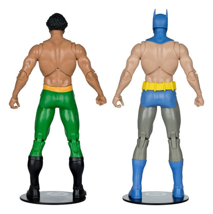 DC Multiverse McFarlane Elite Edition Actionfiguren 2er-Pack Batman vs Ra's al Ghul (Batman #244) (Gold Label) 18 cm