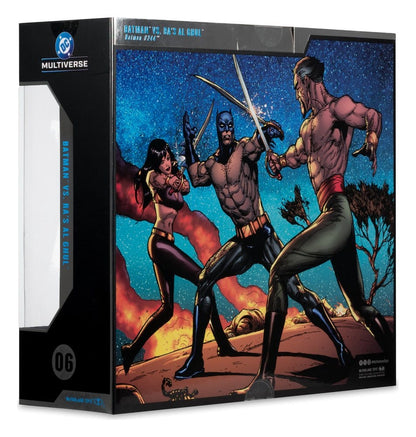 DC Multiverse McFarlane Elite Edition Actionfiguren 2er-Pack Batman vs Ra's al Ghul (Batman #244) (Gold Label) 18 cm