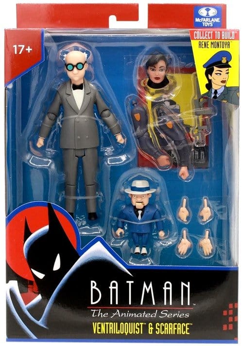 Batman: The Animated Series DC Direct Build-A-Figure Actionfigur Ventriloquist and Scarface 15 cm