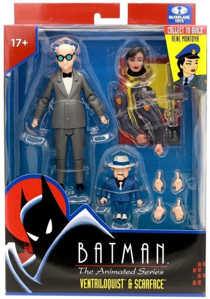 Batman: The Animated Series DC Direct Build-A-Figure Actionfigur Ventriloquist and Scarface 15 cm