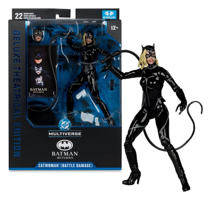DC Multiverse Actionfigur Catwoman (Battle Damage) (Batman Returns) Deluxe Theatrical Edition 18 cm