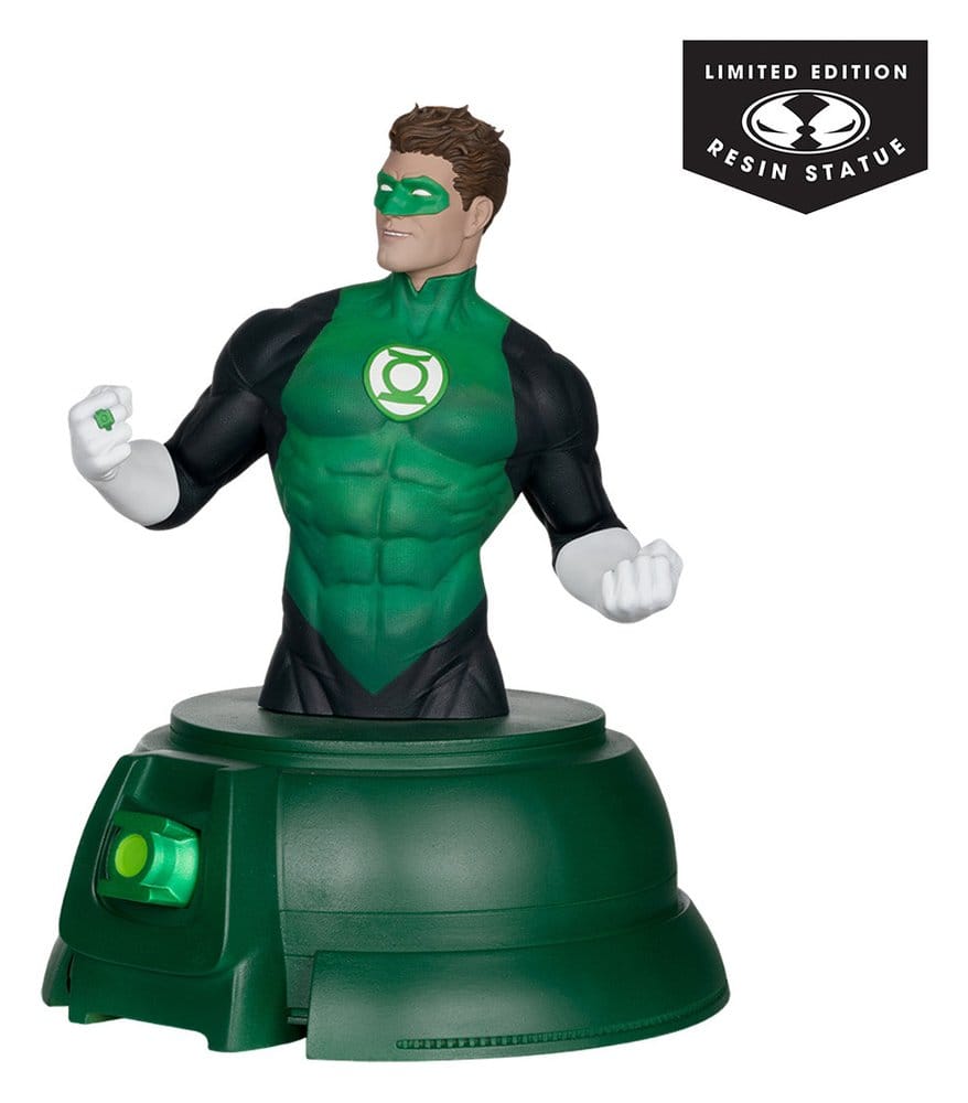 DC Direct Green Lantern Büste 1/1 Hal Jordan with Power Ring Prop Replica (Gold Label) 26 cm