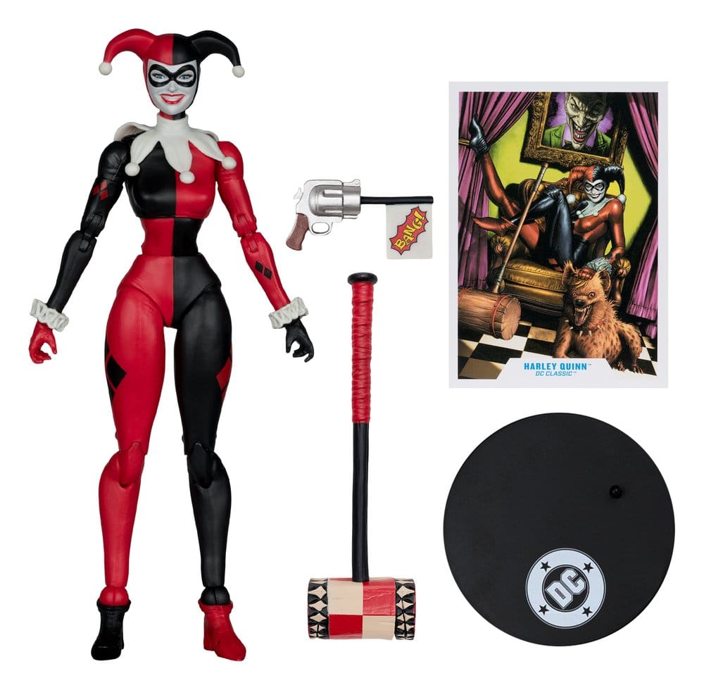 DC Multiverse Actionfigur Harley Quinn (DC Classic) (Gold Label) 18 cm