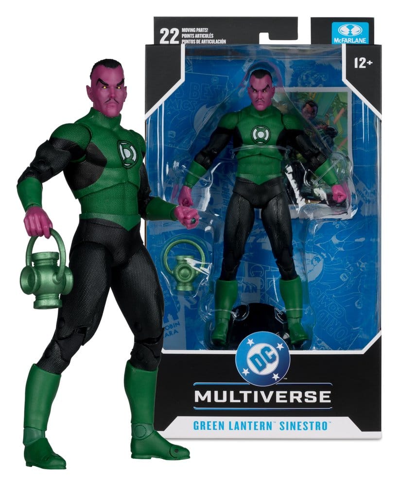 DC Multiverse Actionfigur Green Lantern Sinestro (Green Lantern Corps 1) 18 cm
