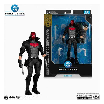 DC Multiverse McFarlane Collector Edition Deluxe Actionfigur Red Hood (Under the Red Hood) (Gold Label) 18 cm