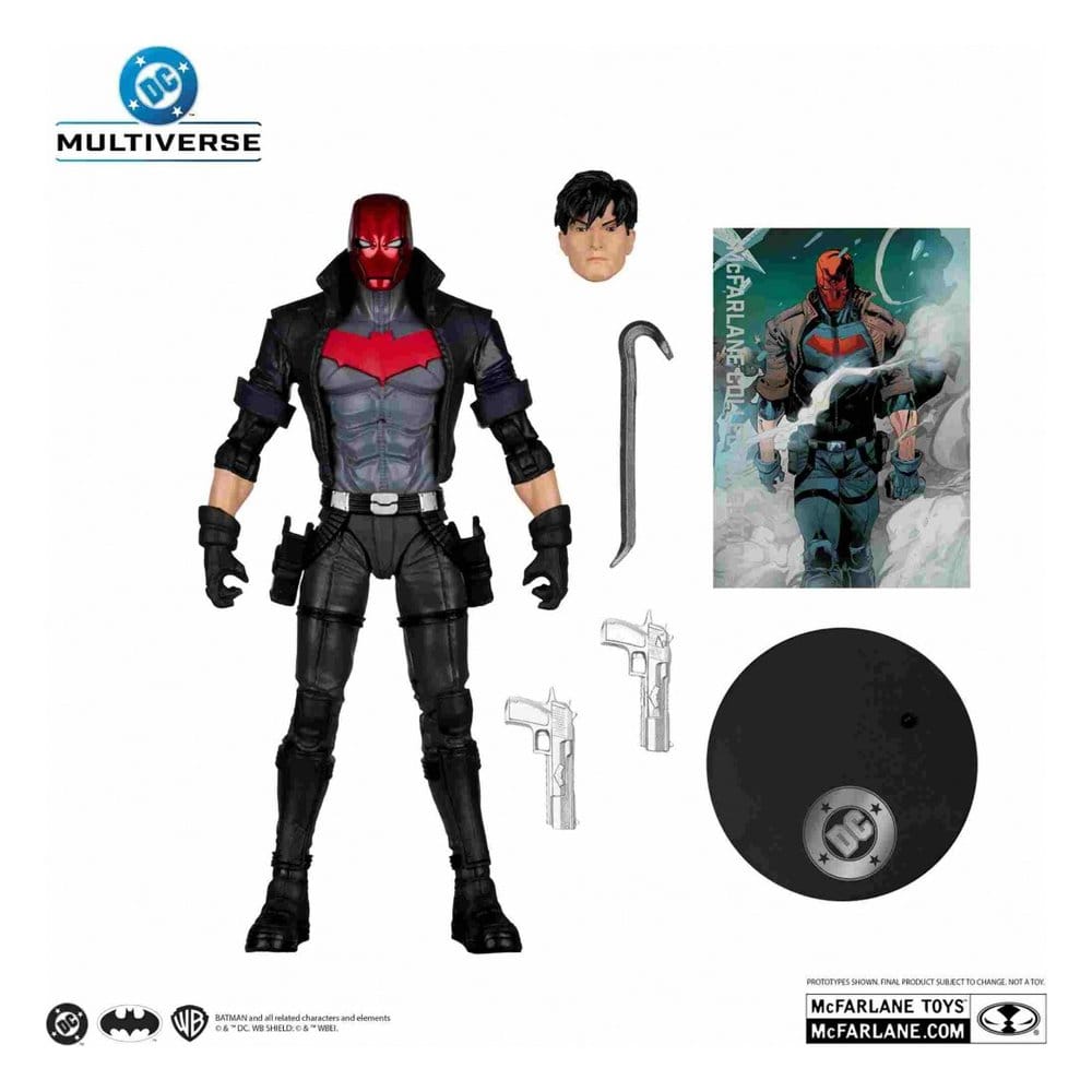 DC Multiverse McFarlane Collector Edition Deluxe Actionfigur Red Hood (Under the Red Hood) (Gold Label) 18 cm