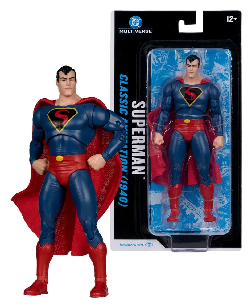 DC Multiverse Actionfigur Superman (Classic Animation 1940) 19 cm